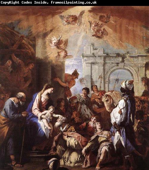 RICCI, Sebastiano The Adoration of the Magi